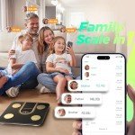 Runstar Smart Body Weight Scale with 8-in-1 Display