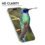 4-Pack iPhone 15 Tempered Glass Screen Protectors