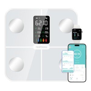 Smart Body Fat Scale with Heart Rate Monitor