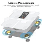 Smart Body Fat Scale with Heart Rate Monitor