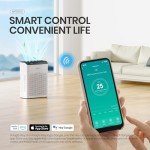 Smart Wi-Fi Air Purifier for Large Rooms