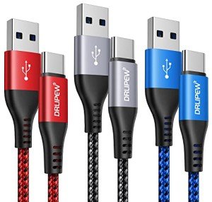 3-Pack 2M USB C Fast Charging Cables