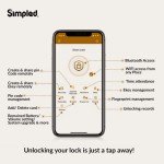 Smart Lock Touch: 7-in-1 Keyless Security Lock
