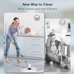 Cordless Electric Spin Scrubber with 8 Brush Heads