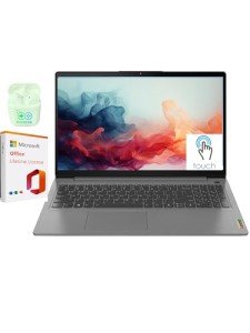 Lenovo Ideapad 3i 15.6" Touchscreen Laptop Bundle