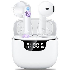 Bluetooth 5.3 Wireless Earbuds with Noise Cancelling