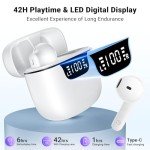 Bluetooth 5.3 Wireless Earbuds with Noise Cancelling