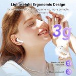 Bluetooth 5.3 Wireless Earbuds with Noise Cancelling