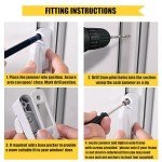 X4 Home Secure™ White Sash Jammers for Windows