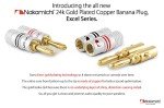 Nakamichi 24k Gold Banana Plugs for Speakers (24 Pcs)