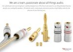 Nakamichi 24k Gold Banana Plugs for Speakers (24 Pcs)