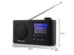 Soundmaster IR6500SW Bluetooth Internet Radio with Battery