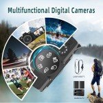 Monitech 48MP 5K Video Camera with 32GB SD Card