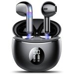 Bluetooth 5.4 Wireless Earbuds with Noise Cancelling