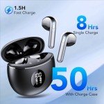 Bluetooth 5.4 Wireless Earbuds with Noise Cancelling