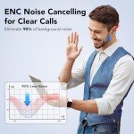 Bluetooth 5.4 Wireless Earbuds with Noise Cancelling