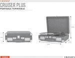 Crosley Cruiser Plus Bluetooth Portable Turntable