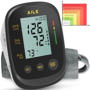 AILE Upper Arm Blood Pressure Monitor with Memory
