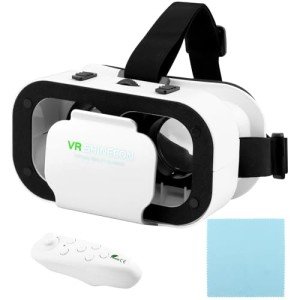 V5 VR Headset with Bluetooth Controller for Phones