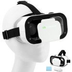 V5 VR Headset with Bluetooth Controller for Phones