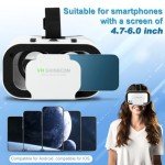 V5 VR Headset with Bluetooth Controller for Phones