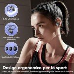 Tukio Bluetooth 5.3 Wireless Earbuds with Earhooks