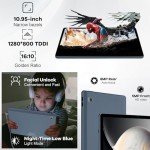 FECLYDET 11" Android 14 Tablet with Face ID