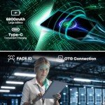 FECLYDET 11" Android 14 Tablet with Face ID