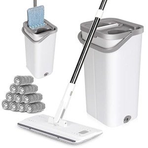 MASTERTOP Hands-Free Mop and Bucket Set