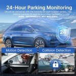 Miofive Dual 4K/2K Dash Cam with 32GB Card