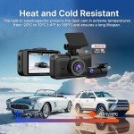 Miofive Dual 4K/2K Dash Cam with 32GB Card