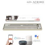 Smart Motorized Curtain Track Kit with WiFi Control