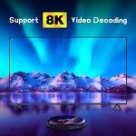 H96MAX Android 13 TV Box with Voice Remote
