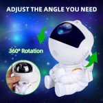 Astronaut Galaxy Star Projector with Remote Control