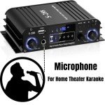 S-288 Bluetooth Power Amplifier with Hi-Fi Speakers