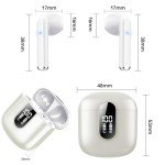 Jesebang Wireless Bluetooth 5.3 Earphones with LED Display