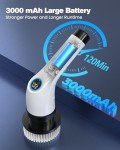 Electric Spin Scrubber with 7 Brush Heads