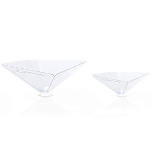 360° Mini 3D Holographic Projection Pyramid for Devices