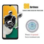 2-Pack Tempered Glass Screen Protectors for Galaxy A13