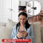 Portable Door Lock for Travel and Home Security