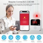 Wireless SOS Alarm System for Seniors with Receiver