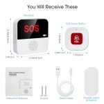 Wireless SOS Alarm System for Seniors with Receiver