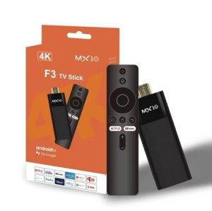 4K Android TV Stick with Remote for Netflix & YouTube