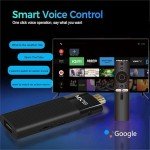 4K Android TV Stick with Remote for Netflix & YouTube