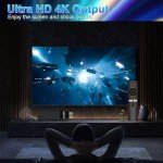 4K Android TV Stick with Remote for Netflix & YouTube
