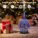Cool Mist Ultrasonic Essential Oil Diffuser - 120ml