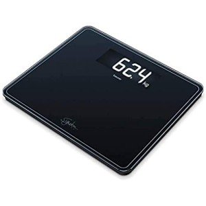 Beurer GS410 Glass Bathroom Scale - Black