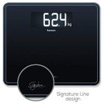 Beurer GS410 Glass Bathroom Scale - Black