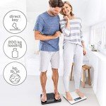 Beurer GS410 Glass Bathroom Scale - Black