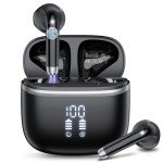 Bluetooth 5.4 Wireless Earbuds with Noise Cancelling